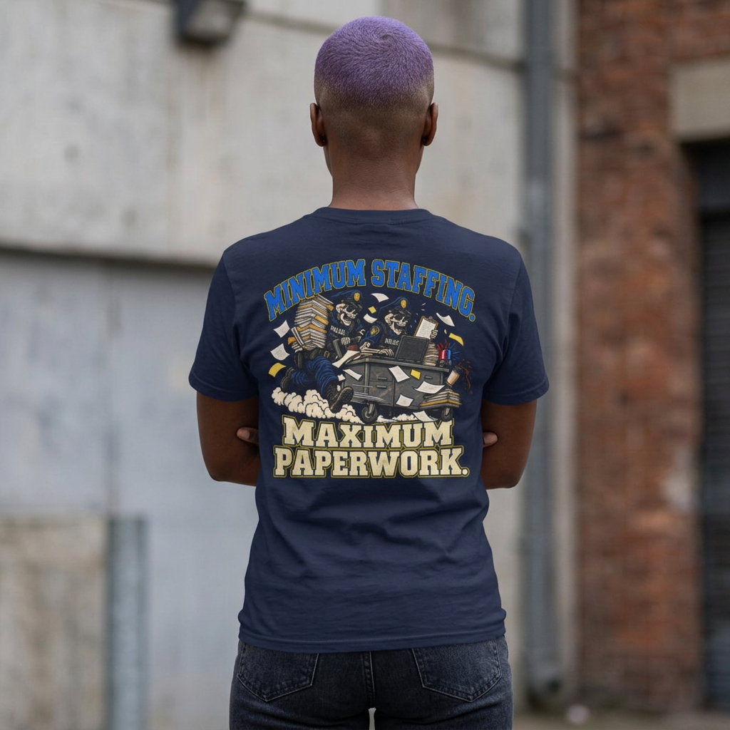 Maximum Paperwork T-Shirt — Funny Staffing / HR Workload Tee